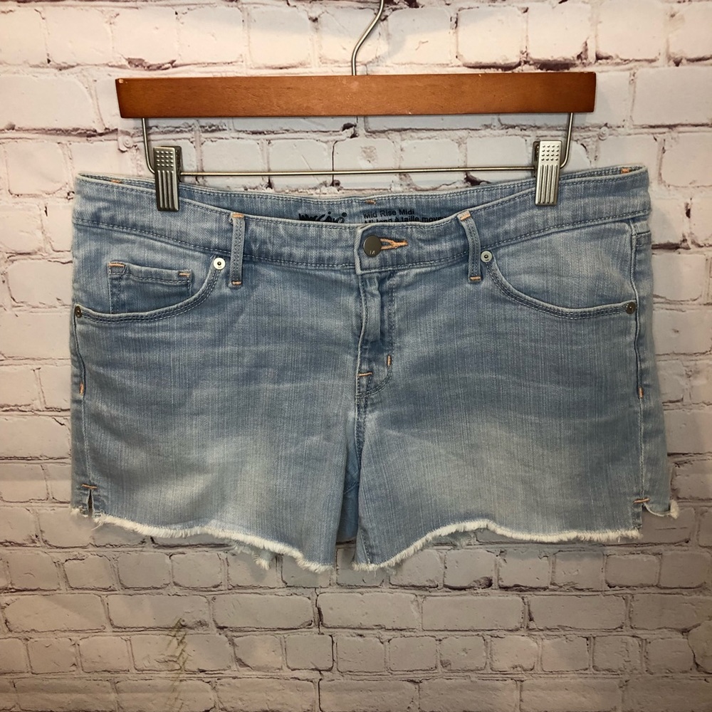 Mossimo Supply Co. Light Blue Jean Shorts